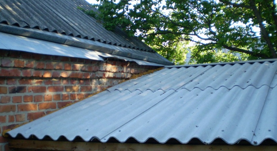 Волновой шифер: крыша