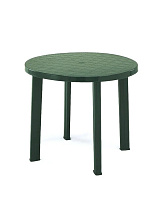 Стол садовый Ipae-Progarden Tondo пластиковый зеленый 90*72 см