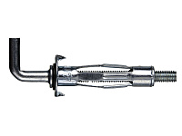 Дюбель для пустотелых конструкций Starfix металлический с Г-образным крюком 6*52 мм